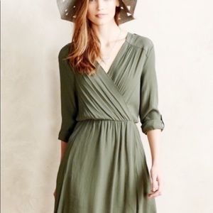 🛍 Maeve by anthropologie V neckline Dress